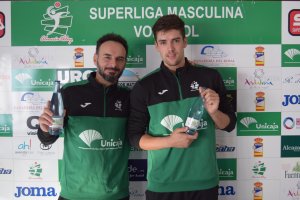 Manolo Berenguel y Dani Macarro en el Moisés Ruiz.