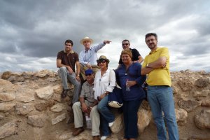 Visita al yacimiento arqueológico de Los Millares en una edición anterior de las Jornadas.