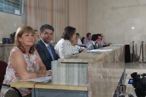 Mabel Hernández junto al resto de los, hasta hoy, compañeros de grupo