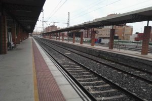 Vías libres de trenes este miércoles en la Intermodal.