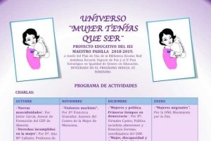 Programa previsto dentro del proyecto Universo \'Mujer tenías que ser\'.