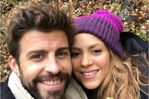Piqué y Shakira se hacen una foto con una trufa.