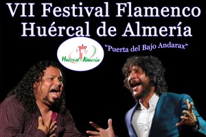 Cartel de la VII edición del festival de flamenco.