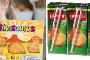 Estos alimentos forman parte de la merienda habitual de los niños.