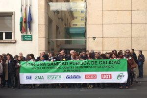 Imagen de la protesta.