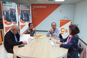 Reunión entre ASAJA y Ciudadanos