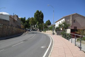 Avenida donde tendrá lugar la actuación.