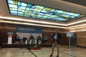 Miguel López, adjunto a la presidencia de Grupo Agroponiente, uno de los primeros ponentes.