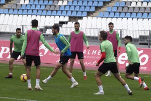 El entrenamiento de este jueves fue a puerta cerrada.