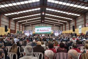 Mitin de Susana Díaz ante 1.200 personas en Cantoria. Foto: Néstor Cánovas