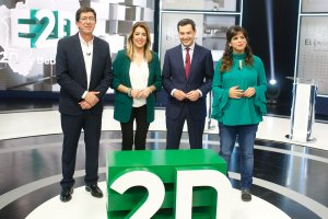 Candidatos a la presidencia de la Junta de Andalucía.