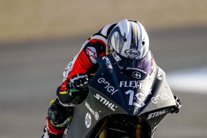 Debut de Sete Gibernau sobre una MotoE en los test de Jerez