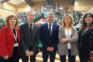 El rector ha inaugurado el Congreso Internacional de Lengua y Literatura.