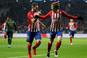 Koke y Griezmann fueron claves en el Atlético.