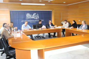 Miembros de la Junta de Gobierno reunidos.
