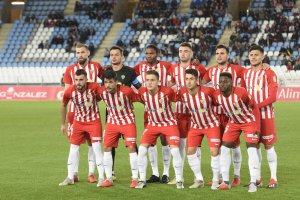 El once del Almería.