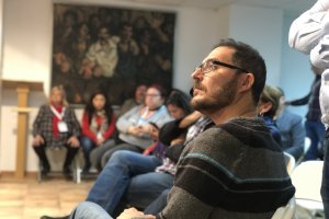 El nuevo diputado, Diego Crespo.