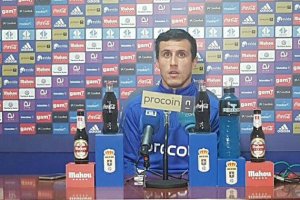 Cristian Fernández en rueda de prensa.