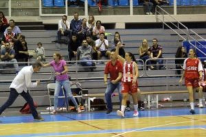 Las jugadoras almerienses no tuvieron un buen día.