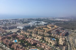 Vista aérea de Vera Playa, donde se desarrollarán varios proyectos municipales.