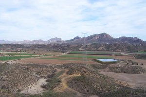 Zona agrícola de regadío en el término municipal de Cuevas del Almanzora.