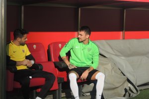 René hablando con Samu de los Reyes.