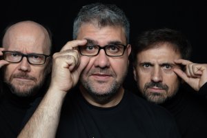 Santiago Segura, Flo y José Mota, en una imagen promocional.