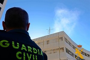 Imagen de la operación difundida por la Guardia Civil.
