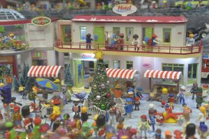 Más de 85 horas de montaje han sido necesarias para exhibir al público este diorama.