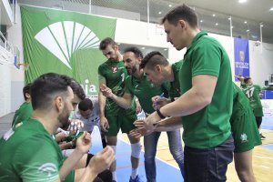Banquillo de Unicaja.
