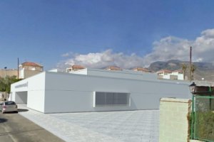 Recreación Recreación del futuro edificio de usos múltiples.