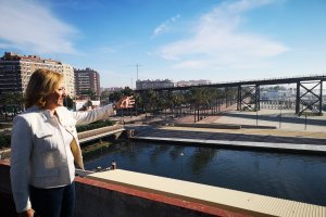 Mari Carmen Ortiz, presidenta de la Autoridad Portuaria.