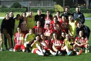 Foto de familia de Almería Femenino.