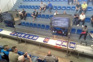 Subasta  electrónica de pescado y marisco de la flota de arrastre en la lonja de almería.