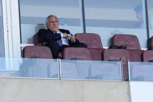 Alfonso García, en el palco.