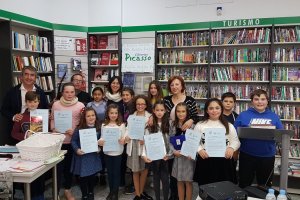 Entrega de reconocimientos ayer en Picasso Reyes Católicos.