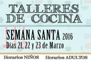 Cartel oficial de esta actividad especial con motivo de Semana Santa.