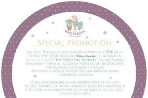 Taller infantil de cocina en inglés 