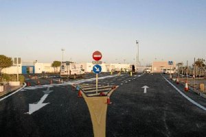 Nueva zona de aparcamiento en Las Marinicas.