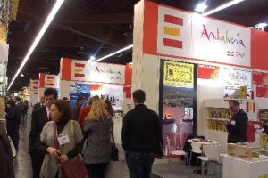 Espacio expositivo de Andalucía en Biofach 2015.