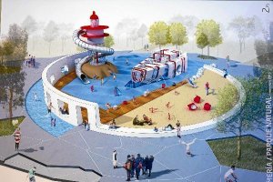 Parque de las Familias en la Avenida del Mediterráneo.