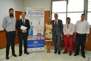 Óscar Palomino, Amós García, Francisca Toresano, Fernando Ruano, Ángel Mollinedo y Francisco López.