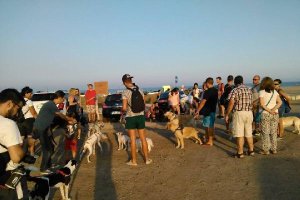 el paraje de las Palmerillas fue el espacio elegido para la primera reunión de los vecinos.