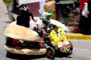 Carrera de Autos Locos en Canjáyar o,