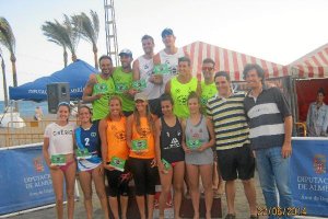 Líderes en Almería, con Juanjo Alonso y Juanjo Salvador.e;clip: