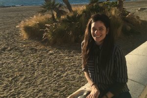 Bordas, en el Paseo Marítimo de Almería.