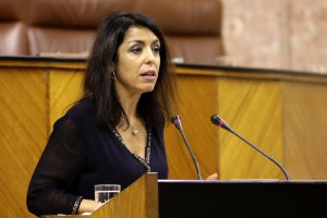 La parlamentaria almeriense Marta Bosquet.