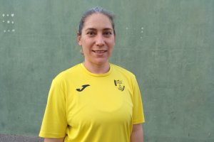 María Márquez, entrenadora del CD El Ejido femenino.