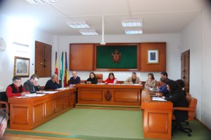 Pleno en el que se aprobó el presupuesto