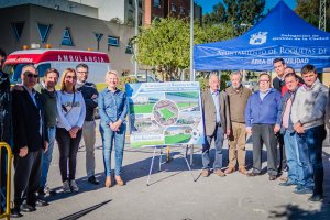 Un momento en la presentación del proyecto